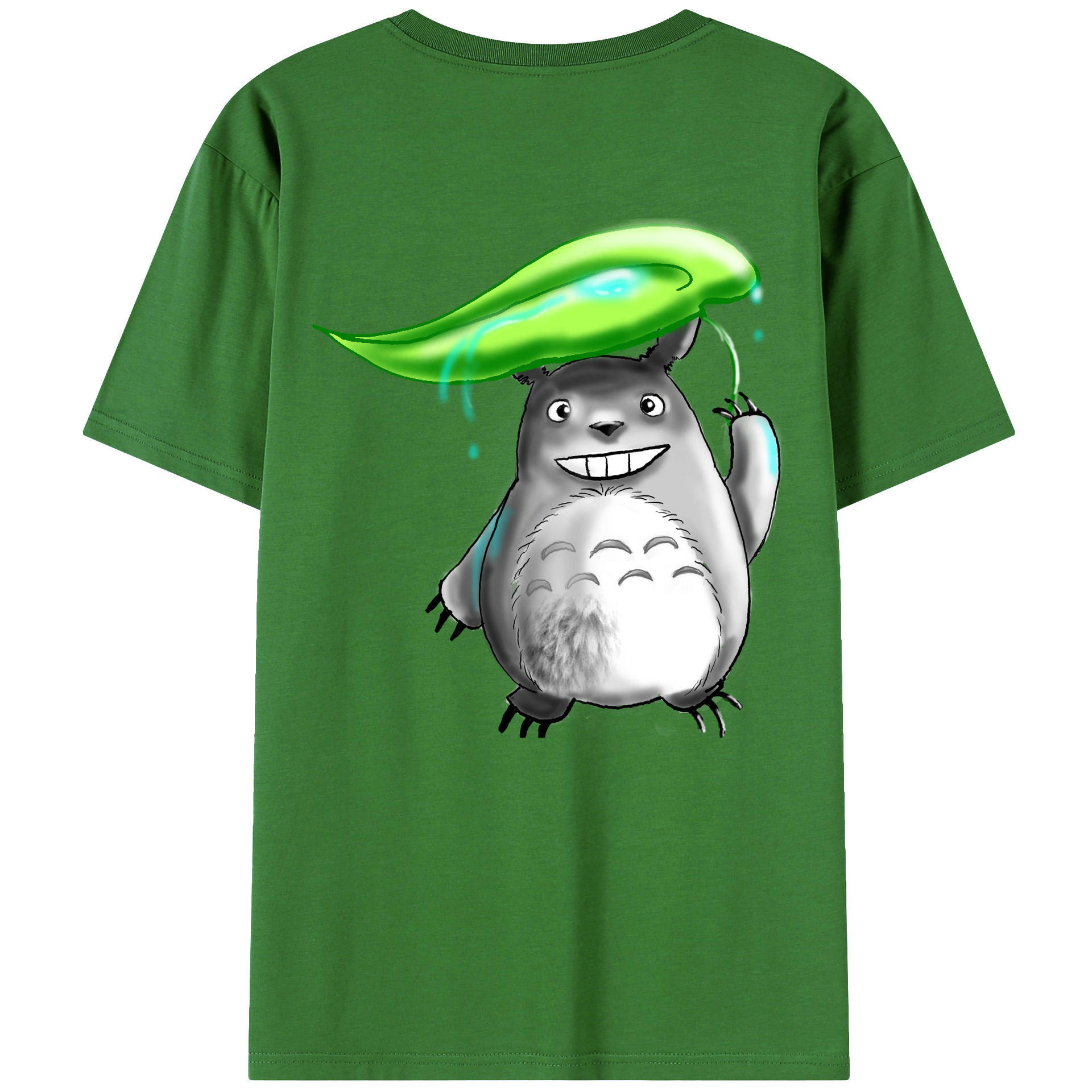 （画像用） となりのトトロ 草壁メイ 草壁サツキ My Neighbor Totoro Satsuki Kusakabe Mei Kusakabe レディース半袖Tシャツ(バックプリント)